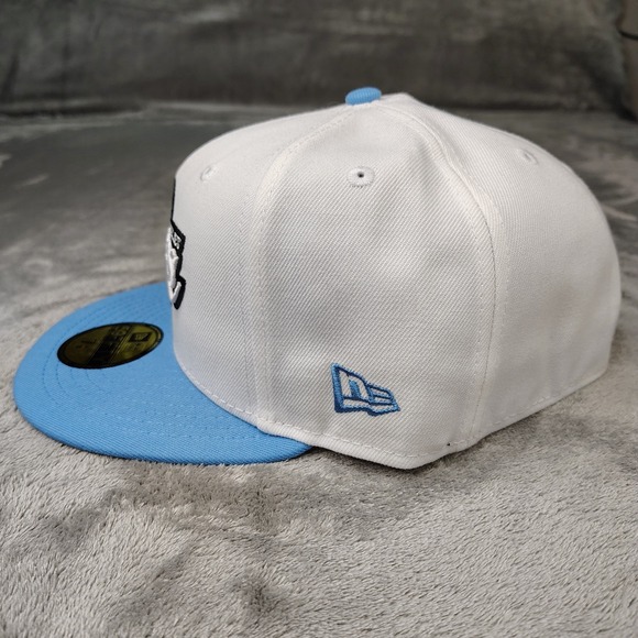 New Era Los Angeles Lakers White Blue 1947 NBA 59FIFTY Fitted 7 3/4 Hat Cap - Picture 4 of 10